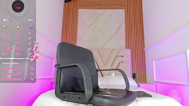 Abbyevaans élő XXX-chatje