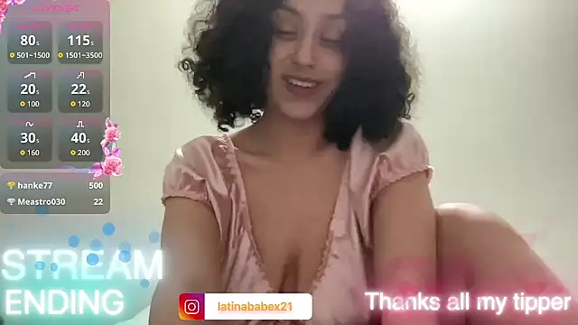 Latinababex Webcamshow