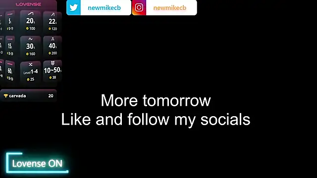 newmikecb: διαδικτυακό σόου στην κάμερα