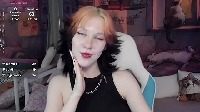 JessieRich élő XXX-chatje