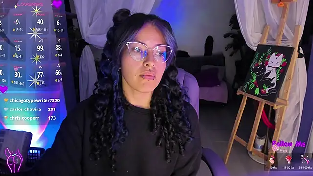 Chat +18 de witchviolet ao vivo