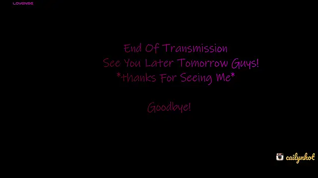 cailynhot Live XXX-Chat