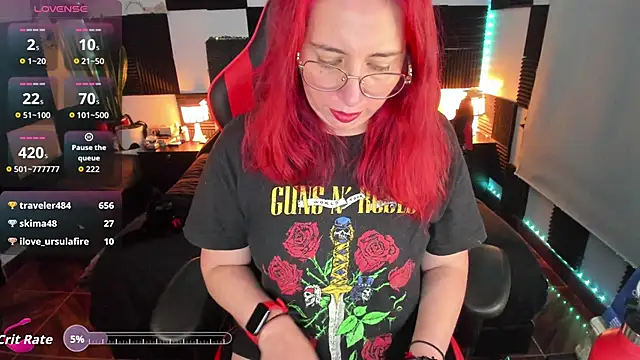 Chat XXX ao vivo de Ursula_fire