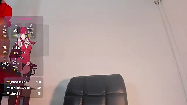 naughtylizeth_ élő XXX-chatje