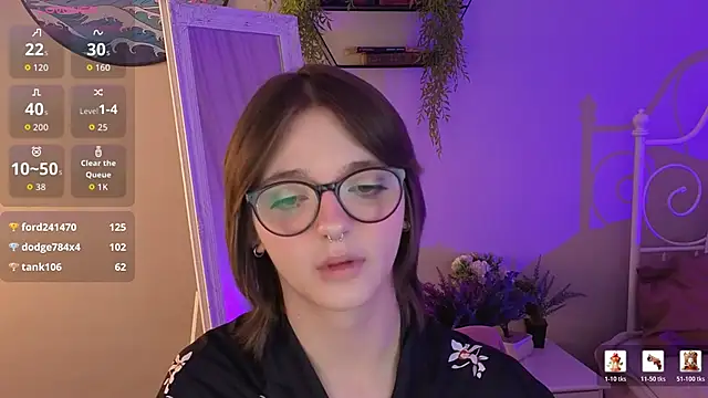 Show de LetoriaNotley na webcam