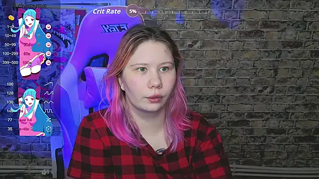 Show modela kitsune_little na web-kameri