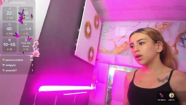 Natasha-Adams Obrolan Langsung XXX