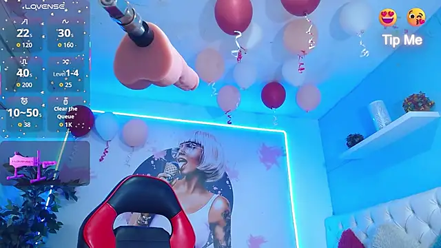 cristal_horny19 élő XXX-chatje