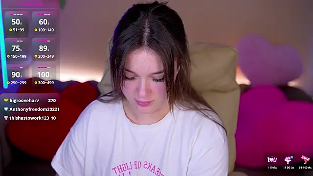 DonnaLustt élő XXX-chatje