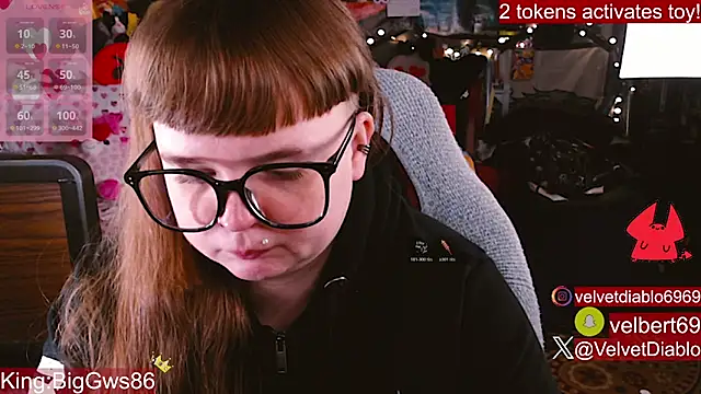 Czat XXX na żywo – VelvetDiablo