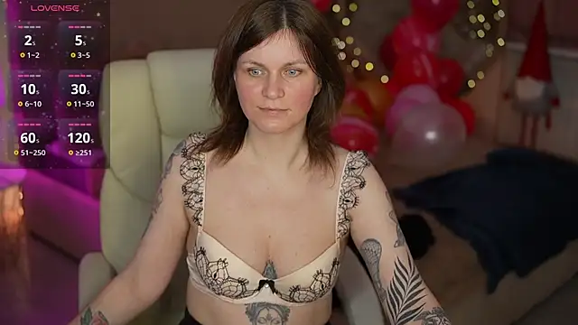 Show modela TinaMelt na web-kameri