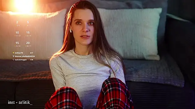 XXX chat uživo modela Arlitik