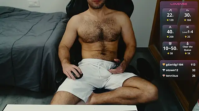 cutehairymacho webkamerás műsora