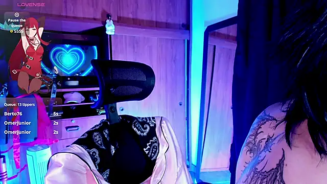 _Angell_Dustt_Star Pertunjukan Webcam