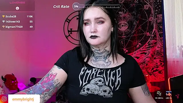 Emmybrightj_ Adlı Modelin Web Kamerası Şovu