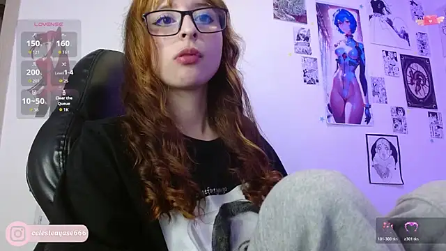 Chat XXX ao vivo de CelesteAyase