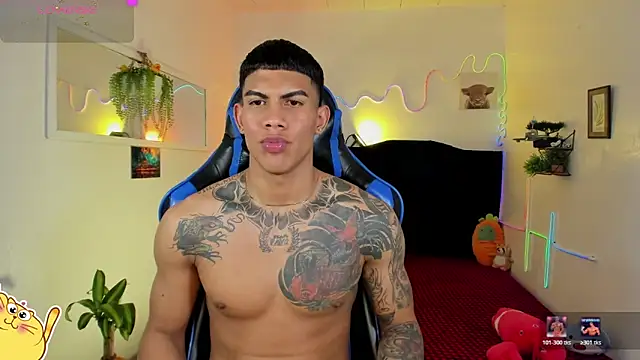 Damian_latinxxx élő XXX-chatje