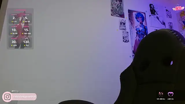 Živý XXX chat CelesteAyase