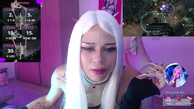 แชท XXX สดของ cyberd0ll66