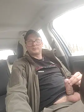 Show de Car-public na webcam