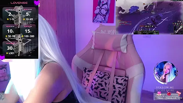 XXX chat uživo modela cyberd0ll66