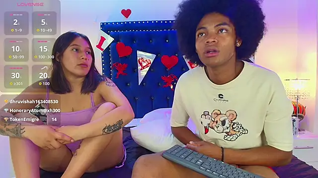 Cristal_and_luke webkamerás műsora