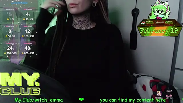 Witch_Emma Adlı Modelin Canlı XXX Sohbeti