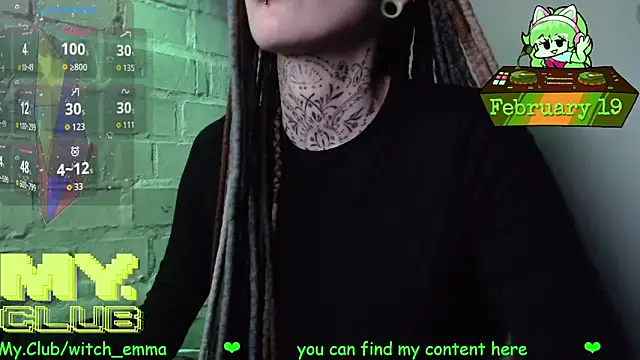 แชท XXX สดของ Witch_Emma