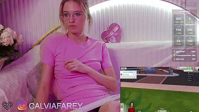 calviafarey Obrolan Langsung XXX