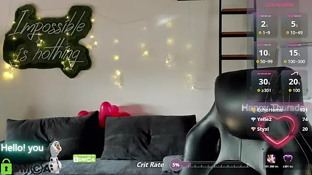 Chatroom XXX en direct de CherryBloom777