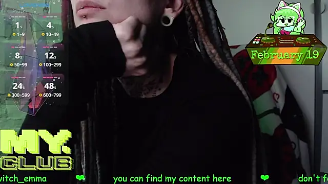 Chat XXX en directo de Witch_Emma