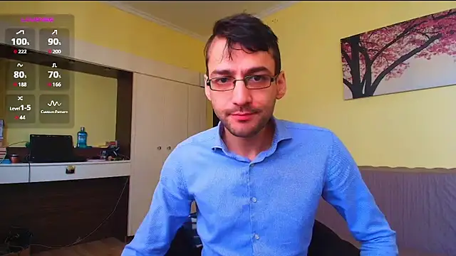 Show modela HungEddy na web-kameri