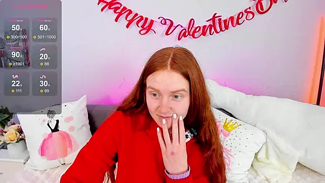 Evarey_ élő XXX-chatje