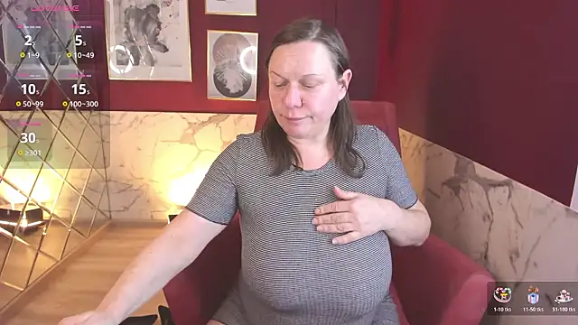 KellyPerfection élő XXX-chatje