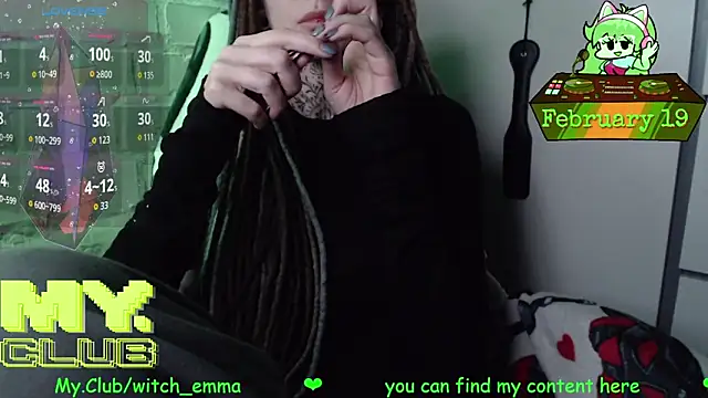 Czat XXX na żywo – Witch_Emma