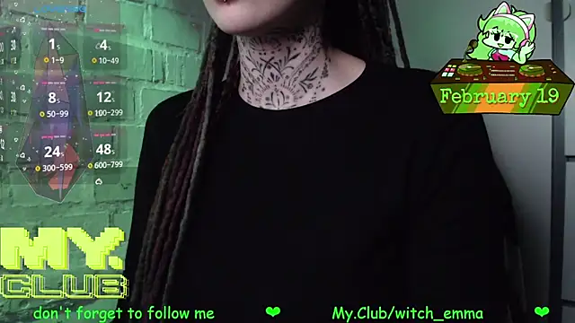 Witch_Emma 现场XXX聊天