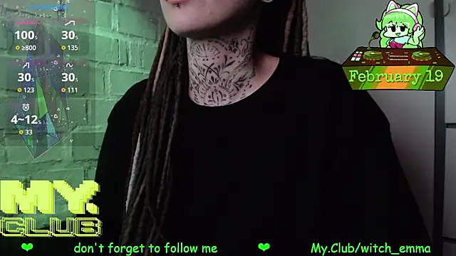 Witch_Emma Adlı Modelin Canlı XXX Sohbeti