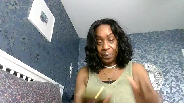 Sembang XXX Secara Langsung Ebony-SultryX