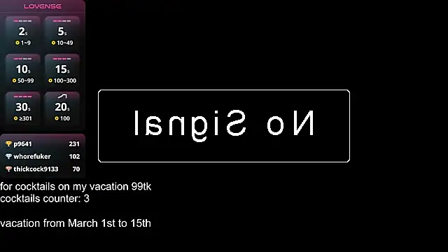 Chatroom XXX en direct de LilianHoward