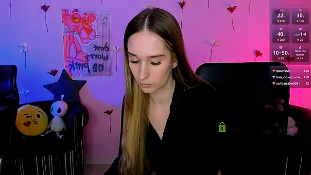 Show modela pure_radiance1 na web-kameri