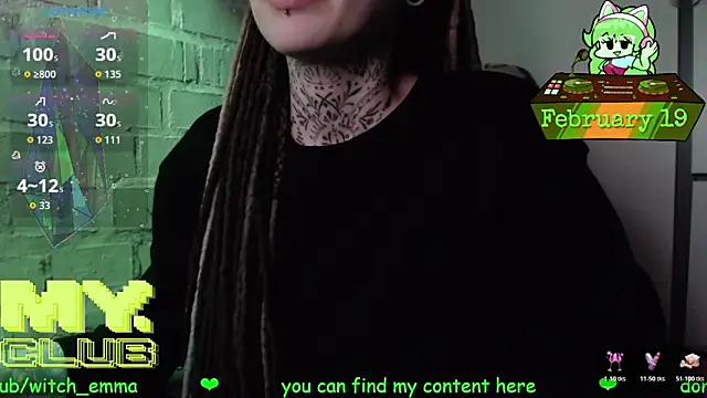 Chat +18 de Witch_Emma ao vivo