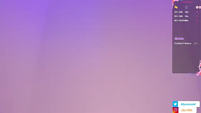 alysson_18のウェブカメラショー