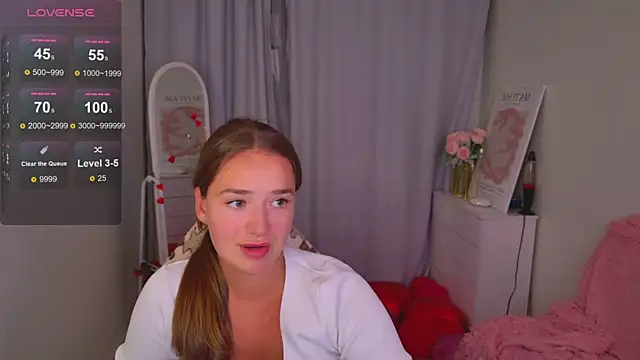 LovelyJessie élő XXX-chatje