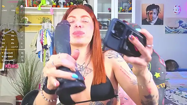 Chatroom XXX en direct de MaryStocks