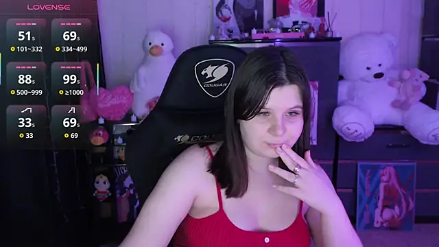 AmyVibess élő XXX-chatje