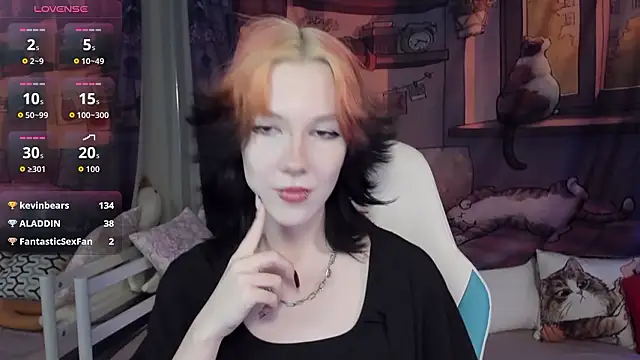 JessieRich élő XXX-chatje