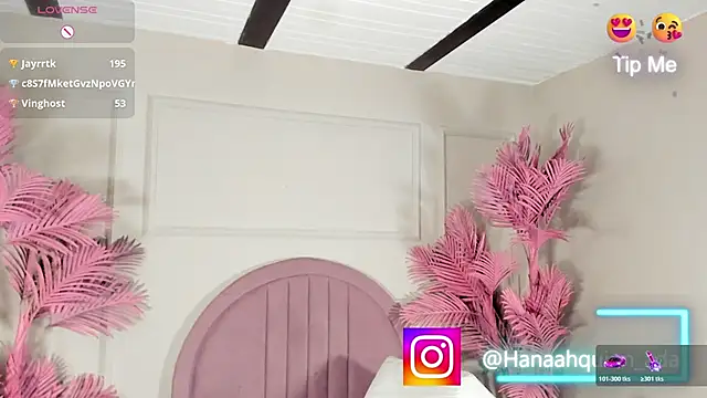 Chatroom XXX en direct de Hanaahquinn