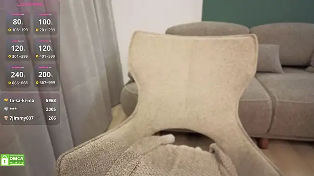 Chat +18 de LushRitu ao vivo