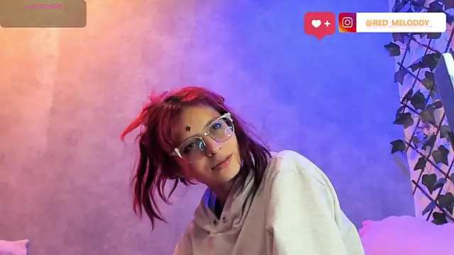 RedMeloddy Chat XXX in diretta