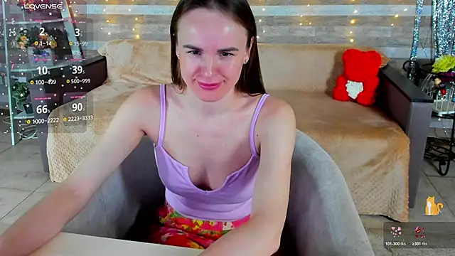 Show modela SusanSmit na web-kameri